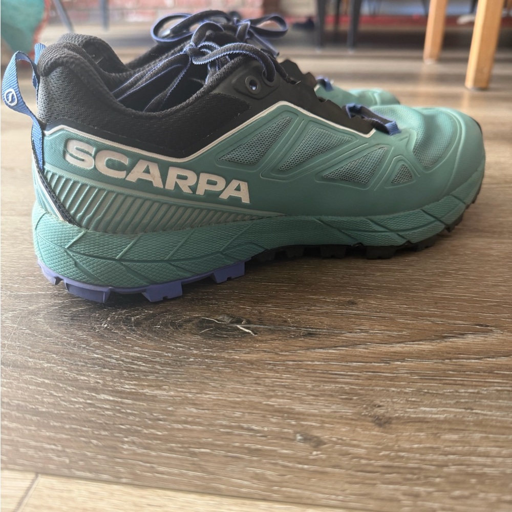 Scarpa Turquoise and Black Outdoor Shoes
